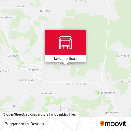 Buggenhofen map