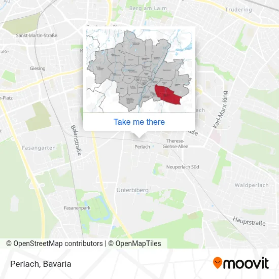 Perlach map