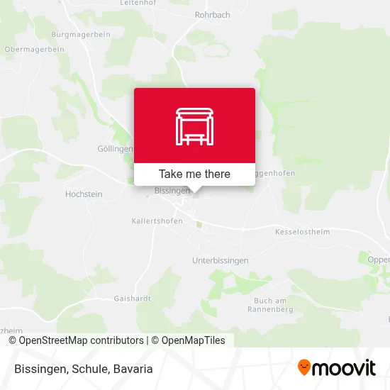 Bissingen, Schule map