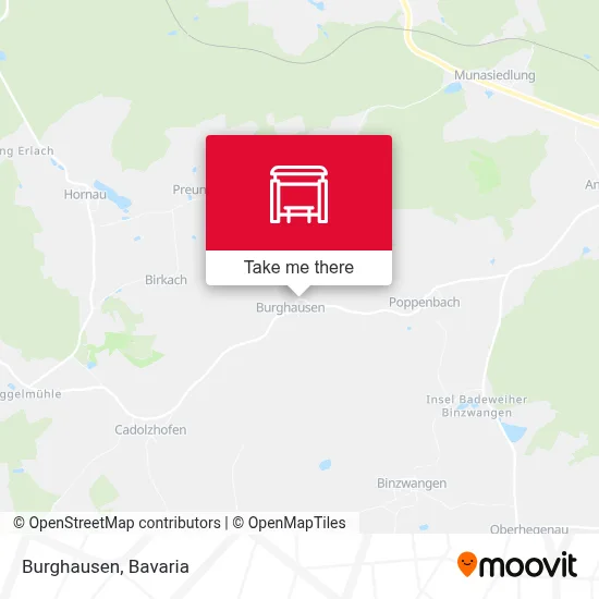Burghausen map