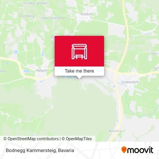 Карта Bodnegg Kammersteig