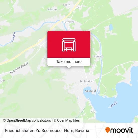 Карта Friedrichshafen Zu Seemooser Horn