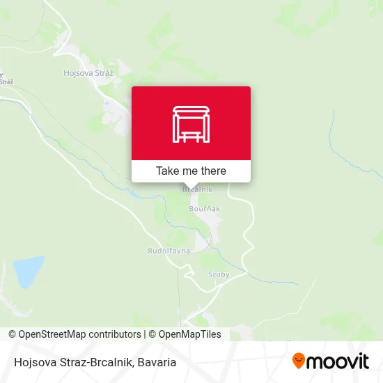 Hojsova Straz-Brcalnik map