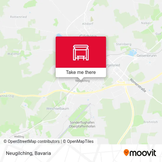 Neugilching map