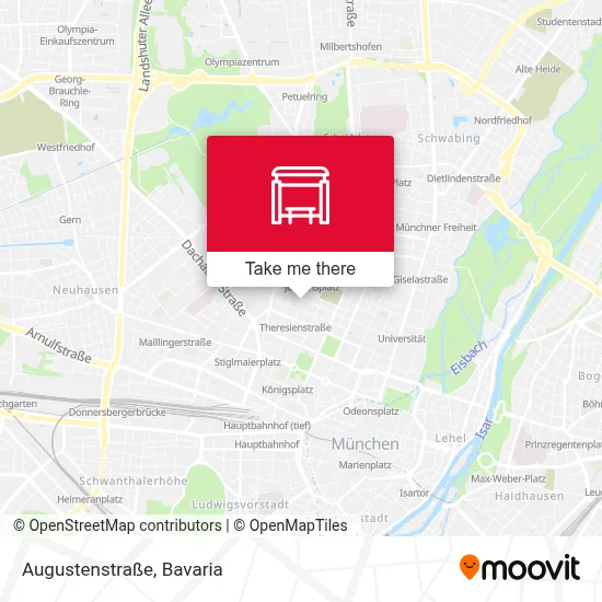 Augustenstraße map