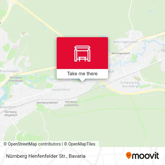Nürnberg Henfenfelder Str. map