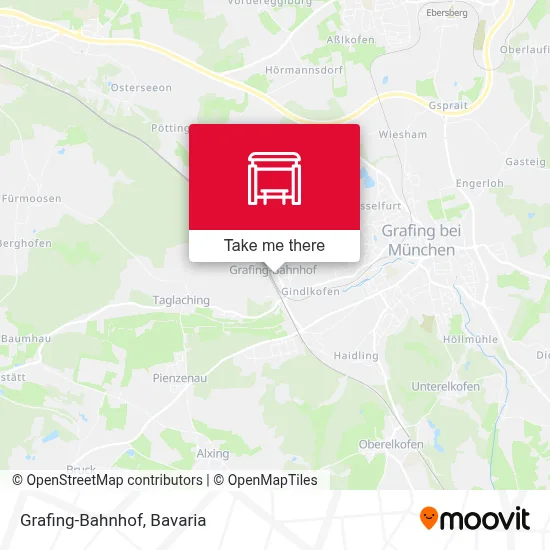 Grafing-Bahnhof map