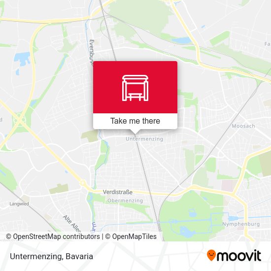 Карта Untermenzing