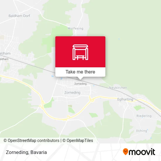Карта Zorneding