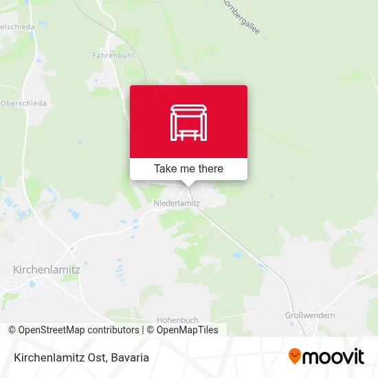 Kirchenlamitz Ost map