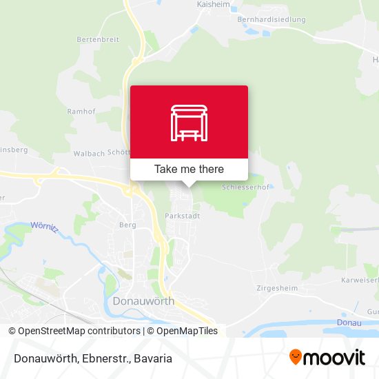 Donauwörth, Ebnerstr. map