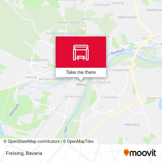 Карта Freising