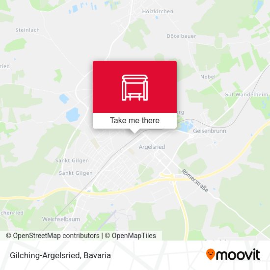 Карта Gilching-Argelsried