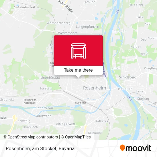 Карта Rosenheim, am Stocket