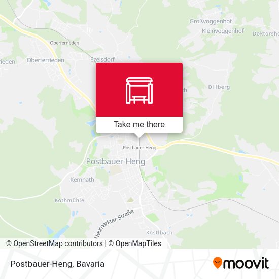 Карта Postbauer-Heng