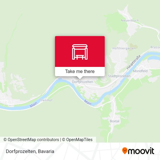 Карта Dorfprozelten