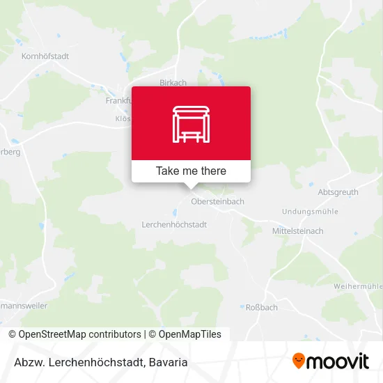 Карта Abzw. Lerchenhöchstadt