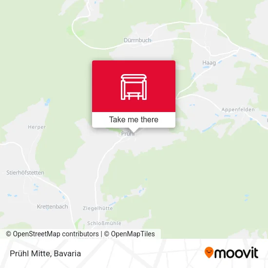 Карта Prühl Mitte