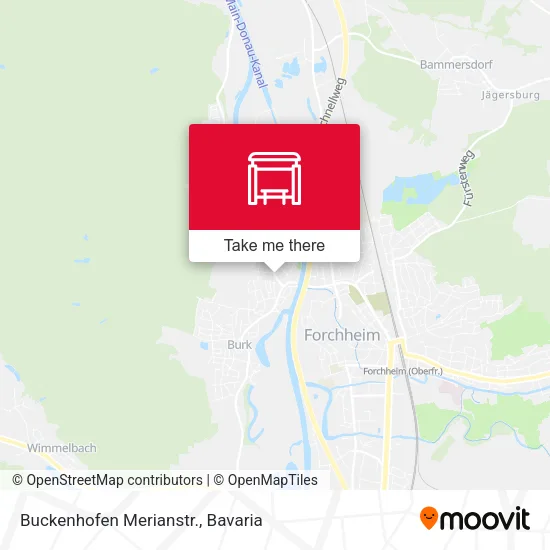 Карта Buckenhofen Merianstr.