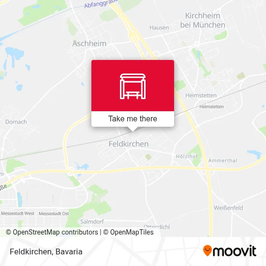 Feldkirchen map