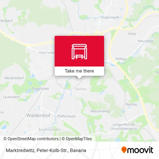 Marktredwitz, Peter-Kolb-Str. map