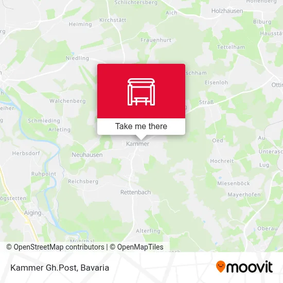 Kammer Gh.Post map