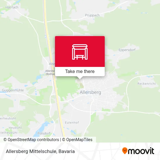 Allersberg Mittelschule map