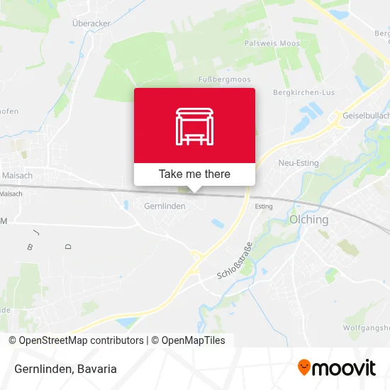 Gernlinden map