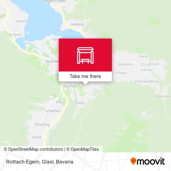 Карта Rottach-Egern, Glasl