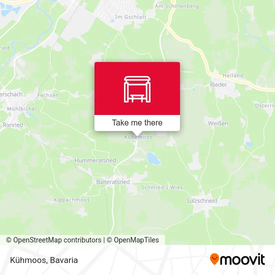 Карта Kühmoos