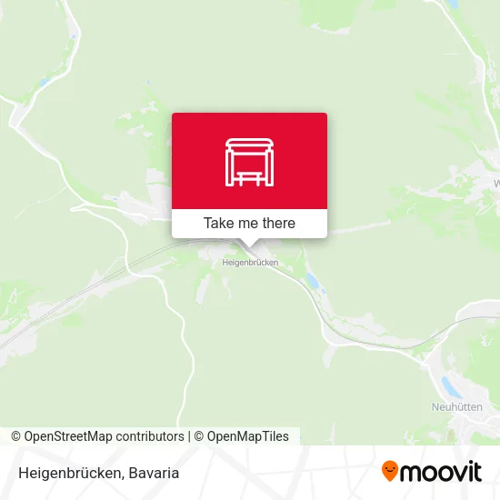 Карта Heigenbrücken