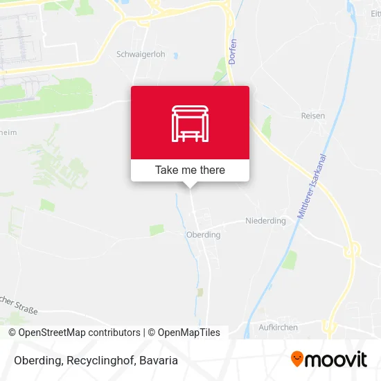 Карта Oberding, Recyclinghof
