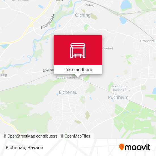 Карта Eichenau