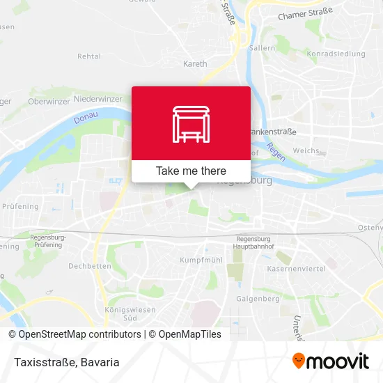 Карта Taxisstraße
