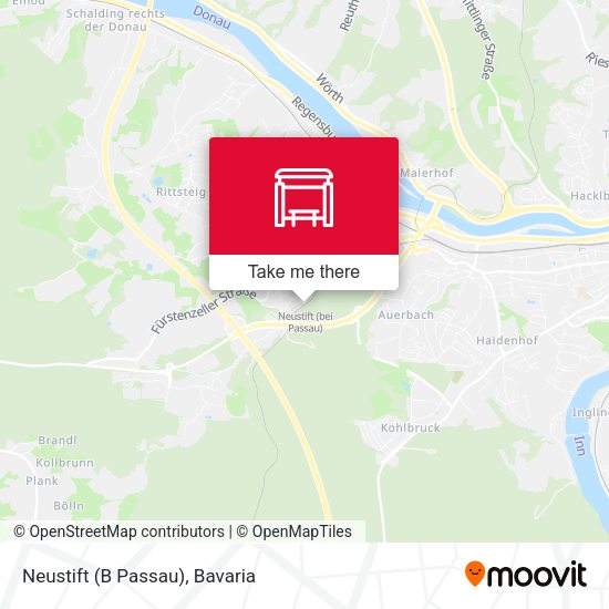 Карта Neustift (B Passau)