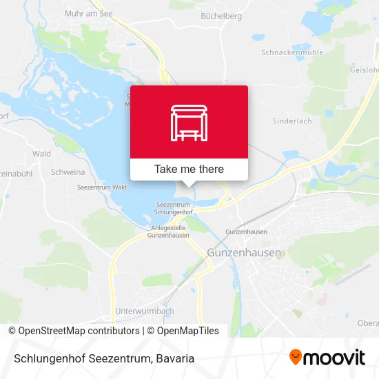 Карта Schlungenhof Seezentrum