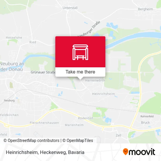 Карта Heinrichsheim, Heckenweg