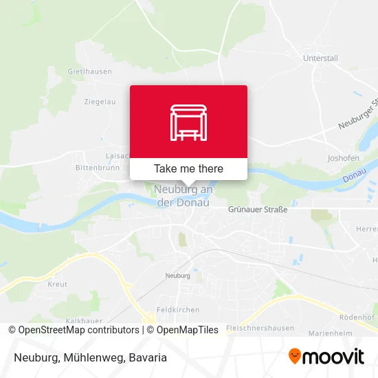 Карта Neuburg, Mühlenweg