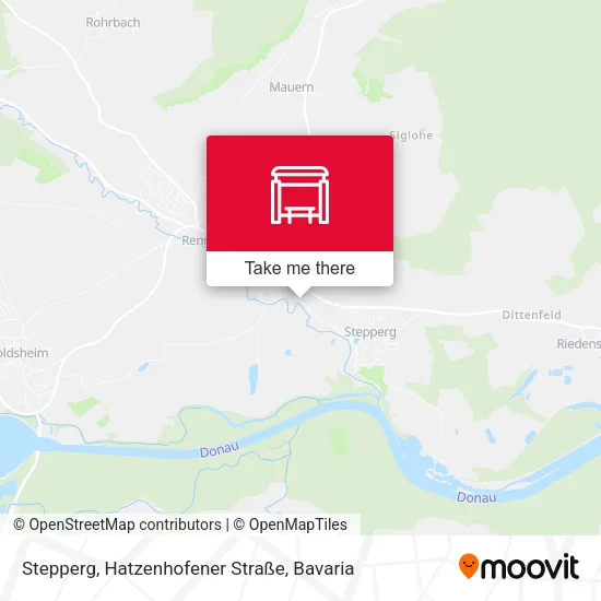 Карта Stepperg, Hatzenhofener Straße