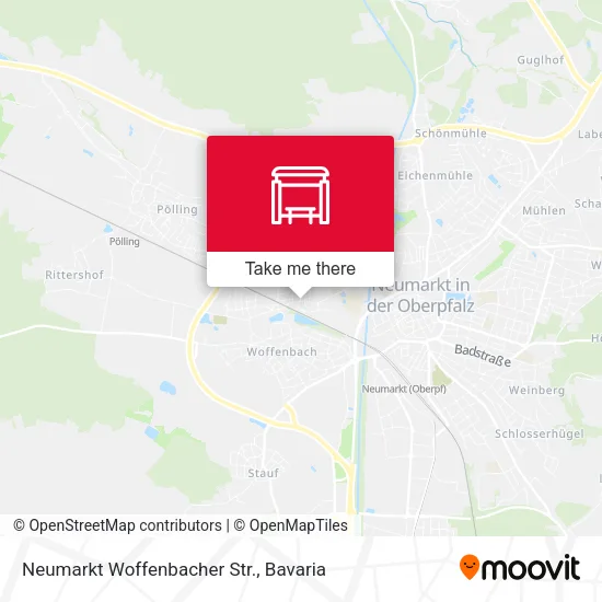 Карта Neumarkt Woffenbacher Str.