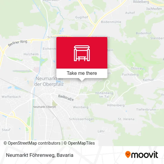 Карта Neumarkt Föhrenweg