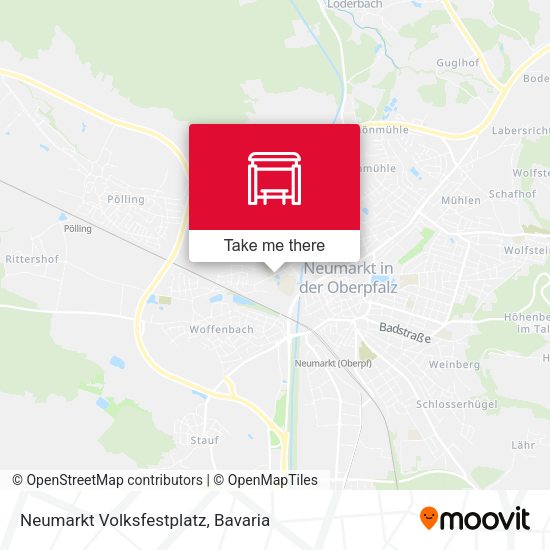 Карта Neumarkt Volksfestplatz