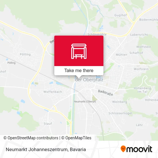 Карта Neumarkt Johanneszentrum