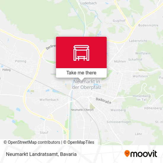 Карта Neumarkt Landratsamt