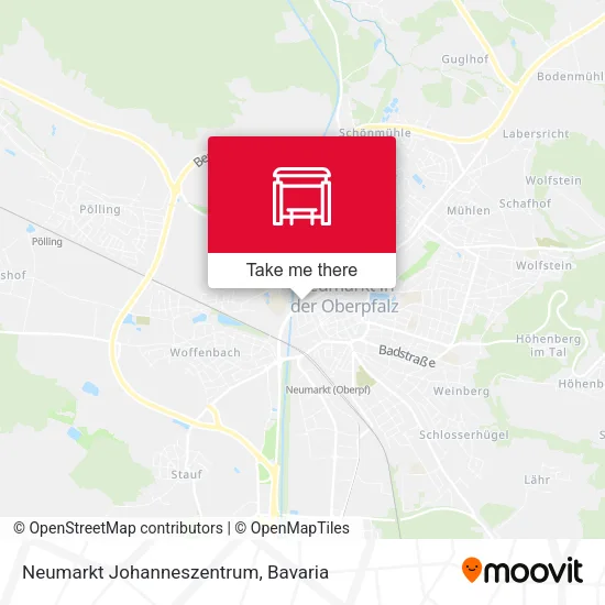 Карта Neumarkt Johanneszentrum