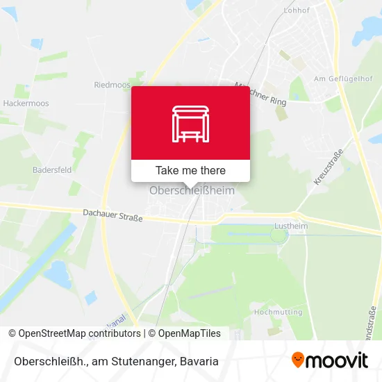 Карта Oberschleißh., am Stutenanger