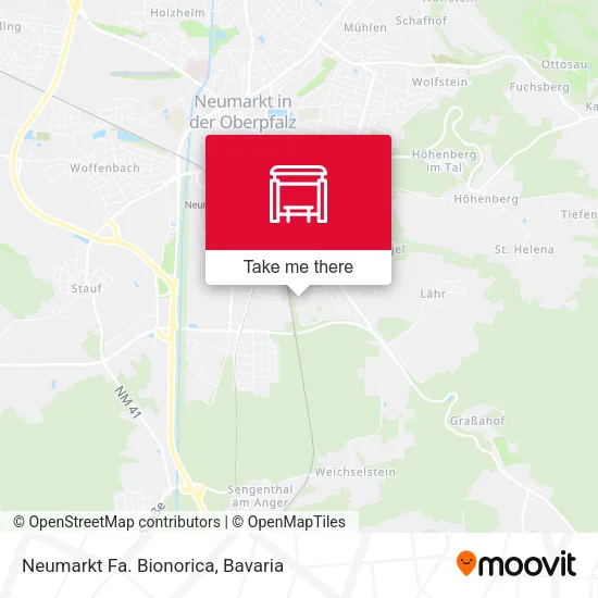 Карта Neumarkt Fa. Bionorica