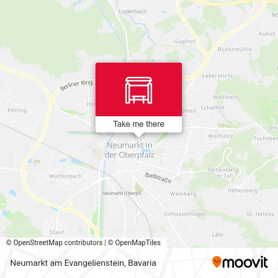 Карта Neumarkt am Evangelienstein