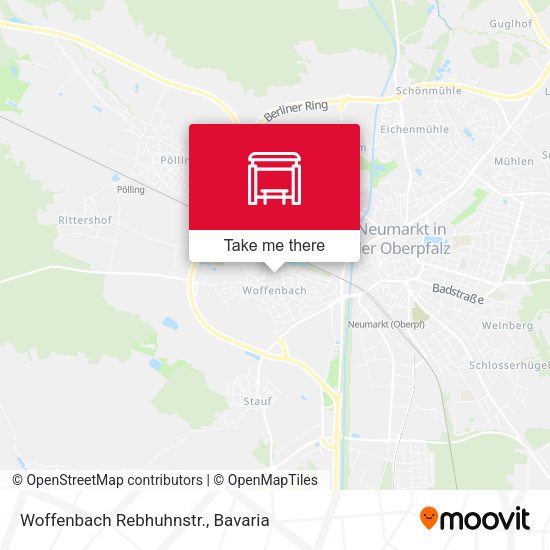 Карта Woffenbach Rebhuhnstr.