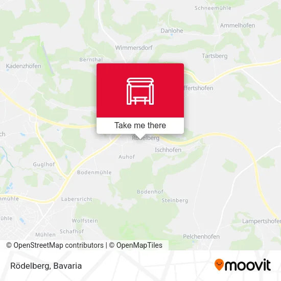 Карта Rödelberg